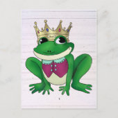 Froschkönig Postkarte (Vorderseite)