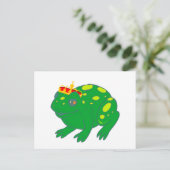 Froschkönig Postkarte (Stehend Vorderseite)