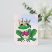 Froschkönig Postkarte (Stehend Vorderseite)