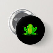 Froschkostüm Halloween Green Toad Kinder Männer Fr Button (Vorne & Hinten)