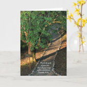 Froschkreuz Karte (Gelbe Blume)