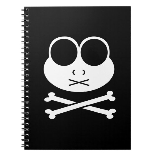 Froschkreuz Notizblock (Vorderseite)