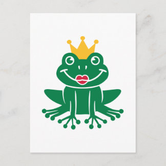 Froschkrone Postkarte