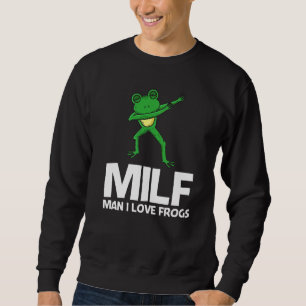 Froschkunst für Männer Frauen, die Grüne Bäume zu  Sweatshirt