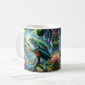 Froschkunst-Kaffeetasse Kaffeetasse (Vorderseite Links)