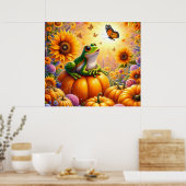 Froschkunstposter Poster (Küche)