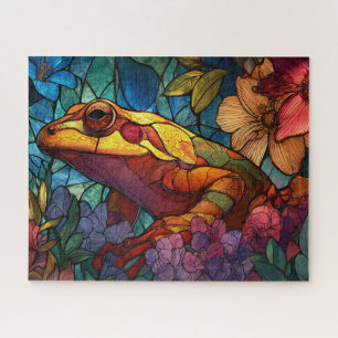 Froschkunstpuzzle Puzzle