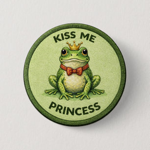 Froschkuss Button