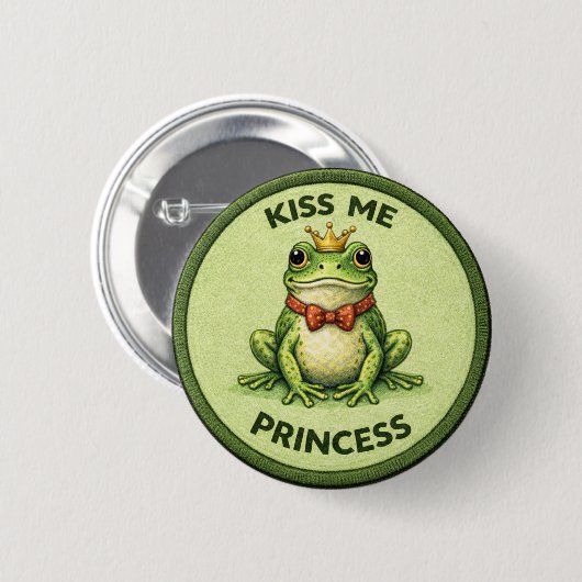 Froschkuss Button (Vorne & Hinten)