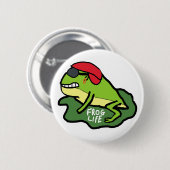 Froschleben Button (Vorne & Hinten)