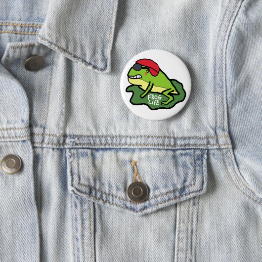 Froschleben Button (Beispiel)