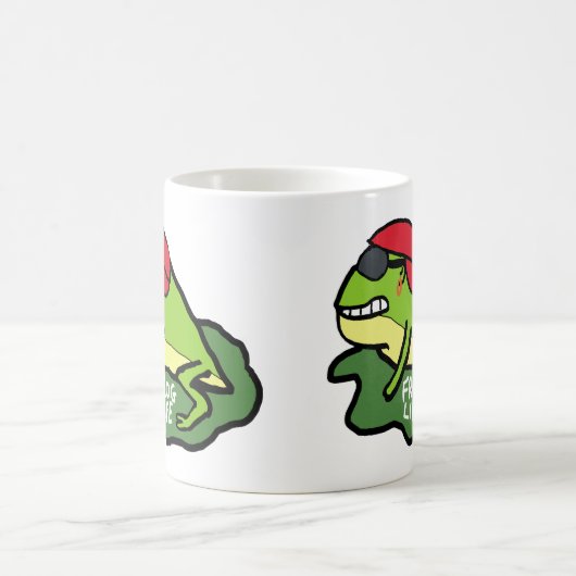 Froschleben Kaffeetasse (Mittel)