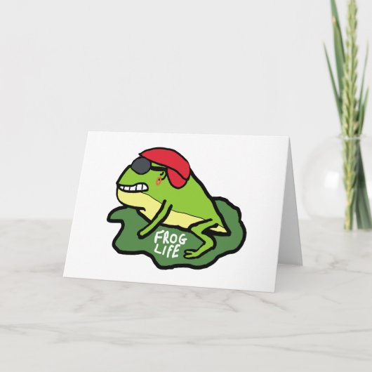 Froschleben Karte (Vorderseite)