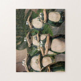 Froschleben-Puzzle, 28 cm x 36 cm, 252 Teile Puzzle