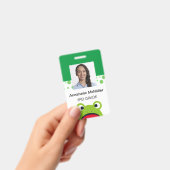 Froschlehrer Kindergarten Ausweis (Handheld)