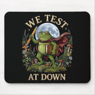 Froschlehrer-Test am Morgen Testtag Koordinator Mousepad