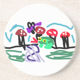 Froschliebe  getränkeuntersetzer