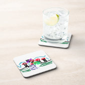 Froschliebe  getränkeuntersetzer (Rechte Seite)