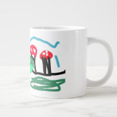 Froschliebe  Jumbo-Tasse (Rechts)