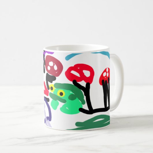 Froschliebe kaffeetasse (VorderseiteRechts)