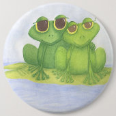 Froschliebhaber Button (Vorderseite)