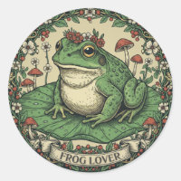 Froschliebhaber Cottagecore