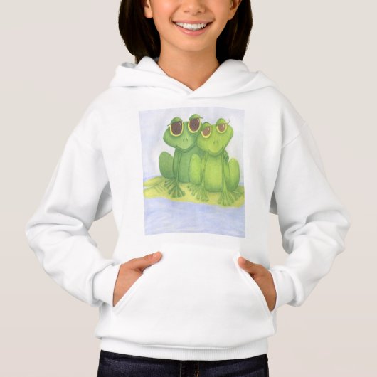 Froschliebhaber Hoodie (Vorderseite)
