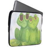 Froschliebhaber Laptopschutzhülle (Vorne Rechts)