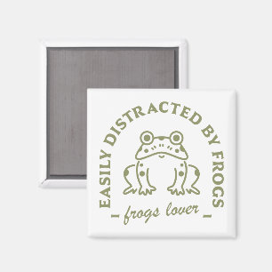 Froschliebhaber lustige Zitate cottagecore Ästheti Magnet