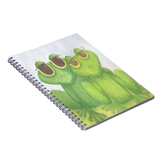 Froschliebhaber Notizblock (Rechte Seite)