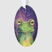 Froschliebhaber-Ornament Ornament (Vorderseite)