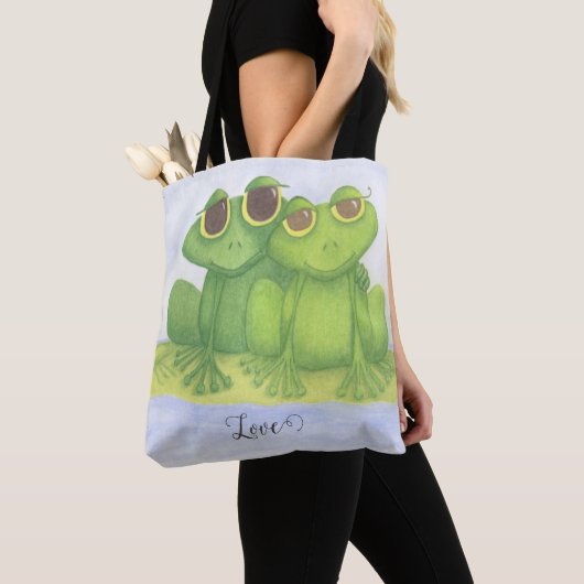 Froschliebhaber Tasche (Von Nahem)