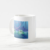 Froschliebhaber von Valentinstagen Kaffeetasse (Vorderseite Links)