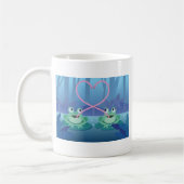 Froschliebhaber von Valentinstagen Kaffeetasse (Links)