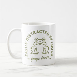 Froschliebhaber witzige Zitate aus cottage-core äs Kaffeetasse