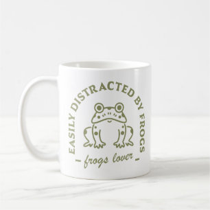 Froschliebhaber witzige Zitate aus cottage-core äs Kaffeetasse