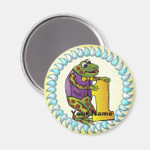 Froschmagnet am 1. Geburtstag Magnet (Vorderseite/Rückseite)
