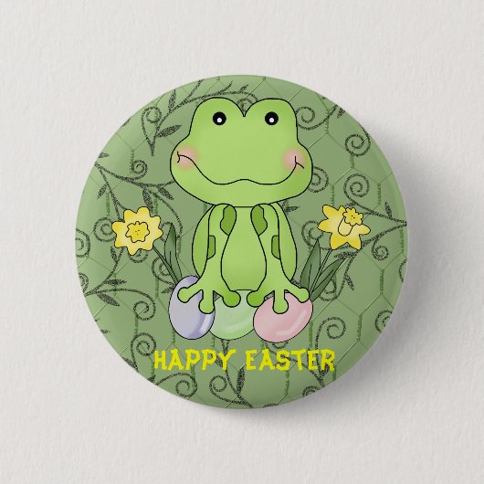 Froschmagnet Button (Vorderseite)