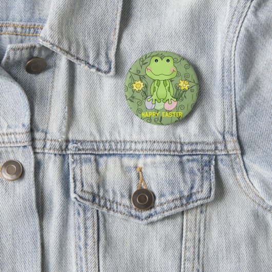 Froschmagnet Button (Beispiel)
