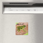 Froschmagnet in der Erinnerung Magnet (In Situ (Geschirrspüler))