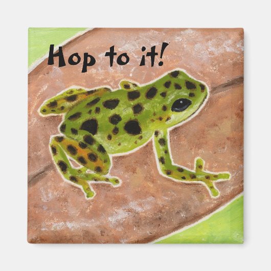 Froschmagnet in der Erinnerung Magnet (Vorne)
