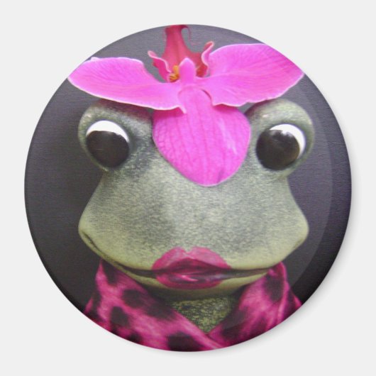 Froschmagnet Magnet (Vorne)