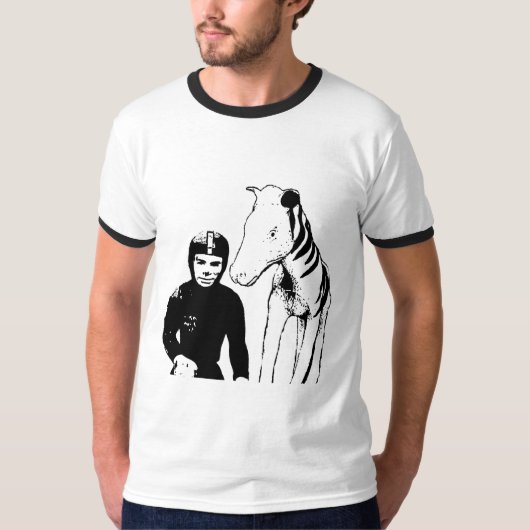 Froschmann u. Zebra T-Shirt (Vorderseite)