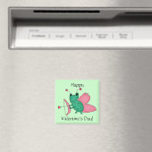 Froschmärchen aus Cassie's Valentine Magnet (In Situ (Geschirrspüler))