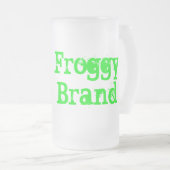 Froschmarken-kalte Tasse (VorderseiteRechts)