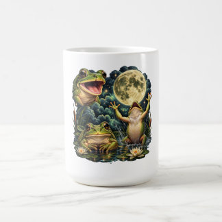 Froschmond Vintage Natur Retro Amphibie Natur Kaffeetasse