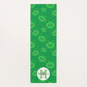 Froschmonogramm reversibel yogamatte