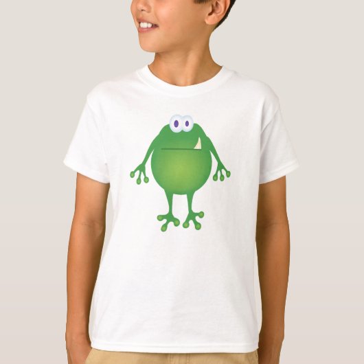 Froschmonster Kids Shirt (Vorderseite)