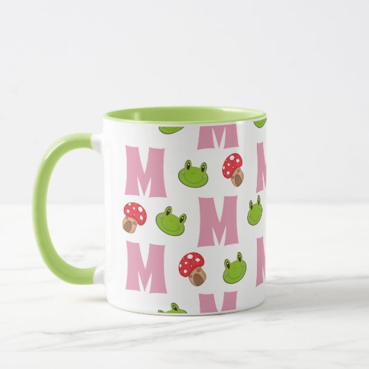 Froschmuckmuster Tasse (Links)