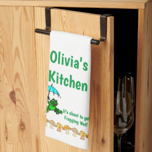 Froschmuschel Frogging Nassküche Handtuch